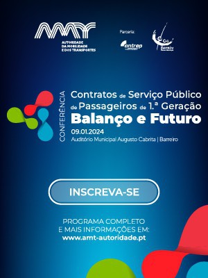 No Auditório Municipal Augusto Cabrita - Barreiro AMT promove Conferência para discutir os desafios do transporte público de passageiros