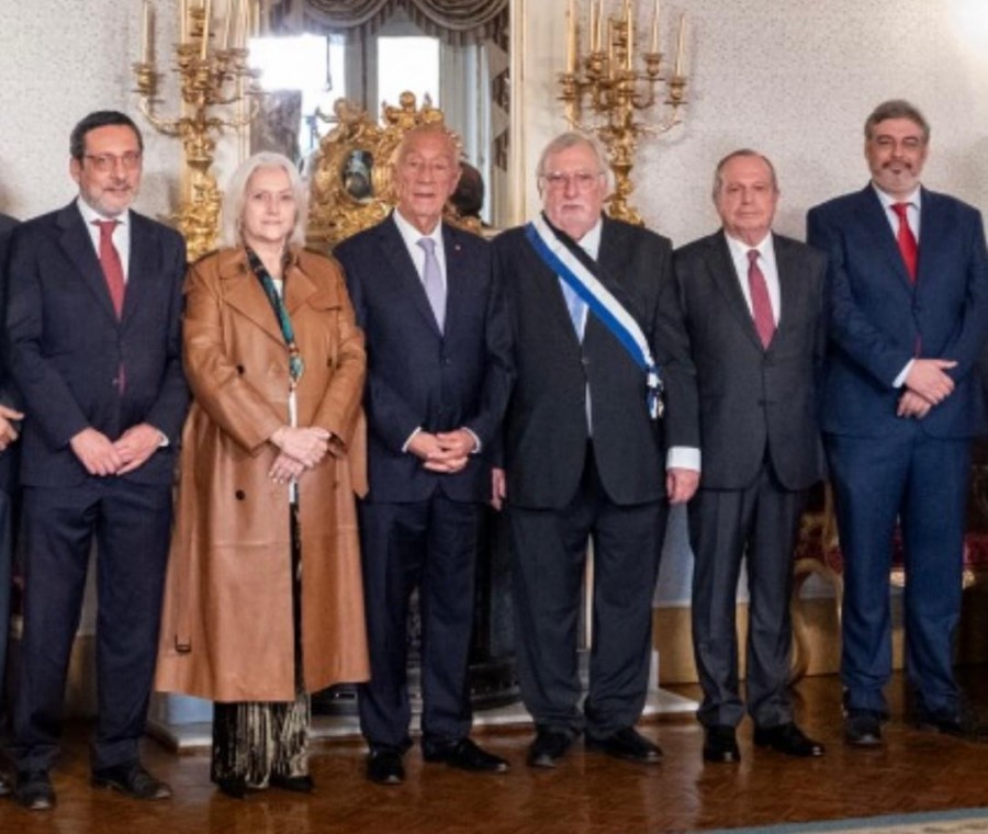 Vítor Ramalho ex-Presidente da Federação de Setúbal do PS Condecorado pelo Presidente da República com Grã-Cruz da Ordem do Infante D. Henrique