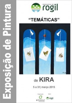 Barreiro - «Temáticas» de Kira Exposiçãoem Rogil no Concelho de Aljezur