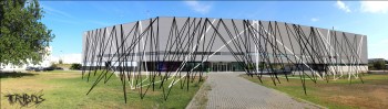 Almada - Na Biblioteca da FCT-NOVA no Campus de Caparica Exposição Tribos de Bruno Lavos Marques