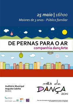 Mês da Dança 2014 no Barreiro Maratona de Aulas Abertas