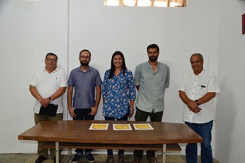Ateliê Municipal do Barreiro Contrato de Comodato com os artistas Cláudio Ferreira e Teodorico Teixeira Mendes