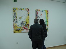 Na Cooperativa Cultural -Barreiro Exposição Artes Plásticas da ARTESFERA