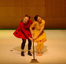 Companhia Portuguesa de Bailado Contemporâneo na Moita Espectáculo de dança para alunos do Pré-Escolar na Baixa da Banheira