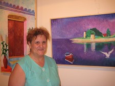 Exposição de Pintura no Barreiro Ana Vieira expõe “Entre o Céu e a Terra” . “Dar a conhecer o que me vem da alma e do coração”