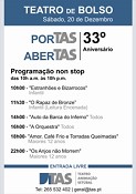 TAS – Teatro Animação de Setúbal Comemora 33º aniversário com vários espectáculos