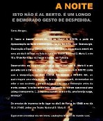 Teatro «o bando» - Palmela Estreia «A NOITE» a partir de textos de AL BERTO