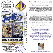 Moita "As Aventuras de Jerílio no séc. 25" nos Arquivos Guerreiro