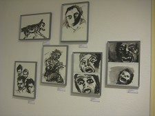 Na Galeria Municipal de Arte do Barreiro Exposição de Pintura e Desenho de Sara Luz O corpo é um elemento central da exposição