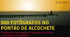 Em Alcochete 500 fotógrafos para fotografarem juntos o pôr-do-sol