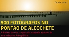 Em Alcochete 500 fotógrafos para fotografarem juntos o pôr-do-sol