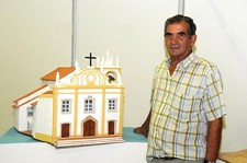 Réplica da Igreja Matriz de Santiago do Cacém foi a vencedora do prémio melhor peça de artesanato Feira do Monte 2009 com mais visitantes do que no ano passado