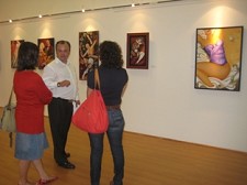 Na Galeria Municipal de Arte – Barreiro Exposição de Pintura de Jorge Sistelo . As cores da contemplação