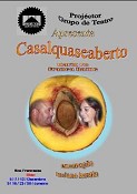 Projector na SDUB "Os Franceses" - BARREIRO Estreia «Casalquaseaberto» com encenação de Luciano Barata