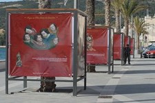 Anjos na Arte Sacra de Sesimbra Exposição de grande formato patente na Marginal até ao dia de Reis