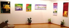 Na Cooperativa Cultural Popular Barreirense - Barreiro Exposiçao de Pintura de «da Silva Vieira» e «Ana Vieira»