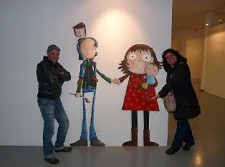 Auditório Municipal Augusto Cabrita – BARREIRO Exposição de ilustração para a infância «O Voo do Pintarriscos»