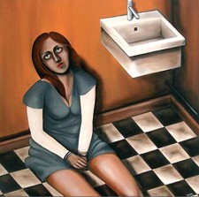 “Things about Love or Whatever You Call It” Pintura de João Carita em exposição no Posto de Turismo