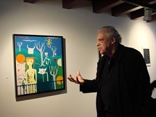 Em Abrantes 60 anos de pintura de Eurico Gonçalves