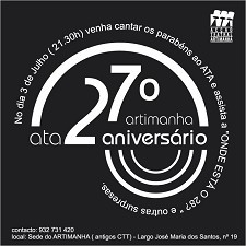 Acção Teatral Artimanha - Palmela Comemorações do 27º aniversário com «Onde Estás 28»
