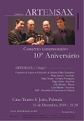ARTEMSAX EM PALMELA Concerto Comemnorativo de 10º Aniversário