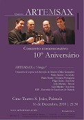 ARTEMSAX EM PALMELA Concerto Comemnorativo de 10º Aniversário