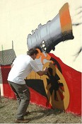 24 Horas a Pintar no Seixal Executar ao vivo um conjunto de painéis de tema livre