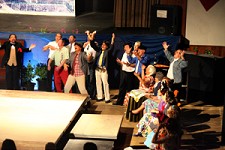 Teatro da Universidade da 3ª Idade do Barreiro na Moita Última representação de «Baile 2» com encenação de Luciano Barata