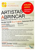 Na Galeria Municipal do Barreiro Atelier de Pintura e desenho de Sonhar Acordados