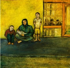 «Momento do Tempo» em Palmela Pintura de Onofre Manata exposta na Biblioteca Municipal