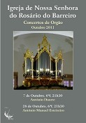Concerto de Orgão na Igreja de Nossa Senhora do Rosário Barreiro Com o concertista António Duarte