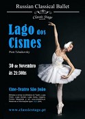 «Lago dos Cisnes» em Palmela Cine-Teatro S. João recebe clássico de Tchaikovsky