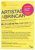 Ateliê de Carnaval no Barreiro Workshop de desenho e pinturar