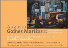 Exposição de Pintura de Augusto Gomes Martins em Setúbal Apresentação do novo site sobre a vida e obra do pintor