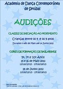 Academia de Dança Contemporânea de Setúbal Audição de Classes de Dança ao Movimento