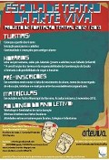 ESCOLA DE TEATRO DA ARTEVIVA - BARREIRO ABERTAS AS PRÉ-INSCRIÇÕES