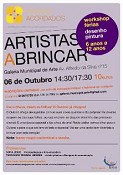 6 DE OUTUBRO NO BARREIRO WORKSHOP DE DESENHO E PINTURA