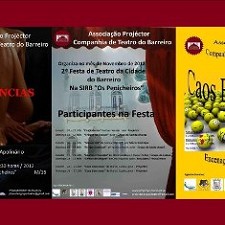 Festa de Teatro da Cidade do Barreiro Homenagem ao Pintor Kira no sábado dia 3 de Novembro