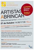 WORKSHOP DE DESENHO E PINTURA NO BARREIRO