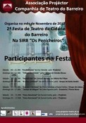 2ª Festa de Teatro da Cidade do Barreiro «Tributo ao Triciclo» pelo Grupo de Teatro de Vendas Novas.