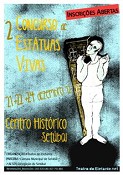 Concurso de Estátuas Vivas em Setúbal no Centro Histórico e baixa comercial da cidade