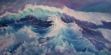 Mostra de Pintura na Moita «Movimento» de Isabel Alfarrobinha para ver no Posto de Turismo