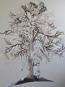Pintura «O Papel da Natureza» de Edite Coelho Na Biblioteca Municipal Manuel Giraldes da Silva até dia 30 de Março