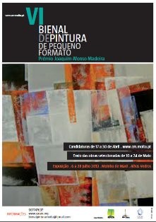 Moita - Abertas candidaturas para Bienal de Pintura de Pequeno Formato – Prémio Joaquim Afonso Madeira