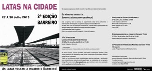 «Latas na Cidade» está de volta ao Barreiro A utilização das latas é gratuita . Laboratório estará aberto no Espaço J