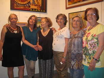 Na Cooperativa Cultural Popular Barreirense - Barreiro Exposição de Pintura de Alinarte Atelier