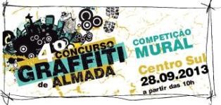 Almada promove arte urbana 4.º Concurso de Graffiti