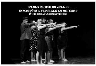 ESCOLA DE TEATRO DA ARTEVIVA - BARREIRO INSCRIÇÕES ABERTAS