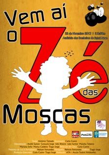 Teatro ATA - Palmela Vai estrear uma nova produção «Vem aí o Zé das Moscas».
