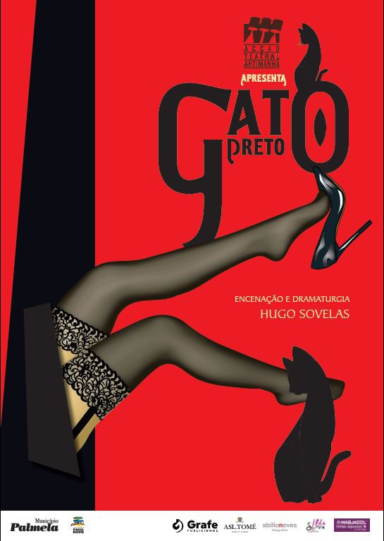 No Pateo Caramelo - Pinhal Novo / Palmela Teatro Artimanha estreia Cabaret «Gato Preto» com encenação de Hugo Sovelas.
